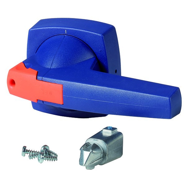 Door-mounted drive lever type D/P, blue,10mm K3DB/P