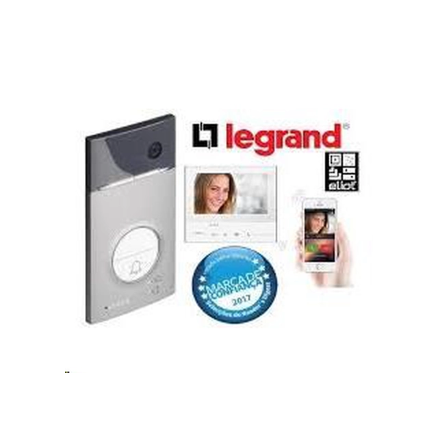 Door station set Legrand 363911 Bus system Surface mounted (plaster) White Anthracite PAL
