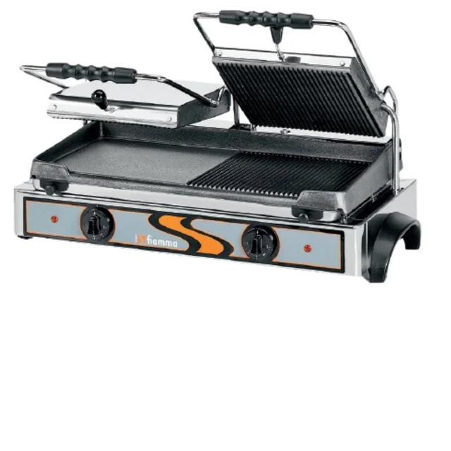 Doppelter gemischter Kontaktgrill GR M.2 TLC Fiamma