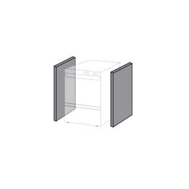 Doppia parete 18mm | isolamento termico e acustico per lavastoviglie Krupps | KDW543