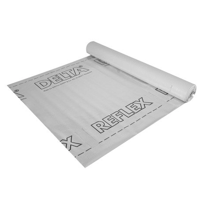 Dorken Delta Reflex aluminum vapor barrier foil 1.5x50m