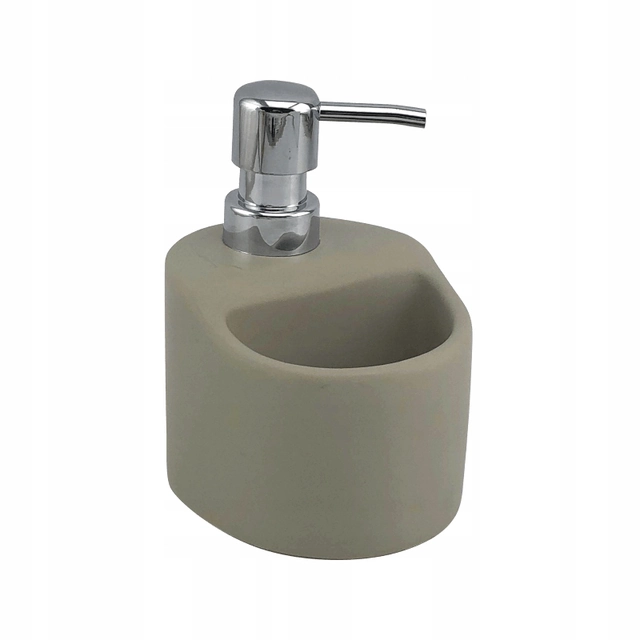 DOSATORE LIQUIDI YOGO CON CONTENITORE IN CERAMICA BEIGE