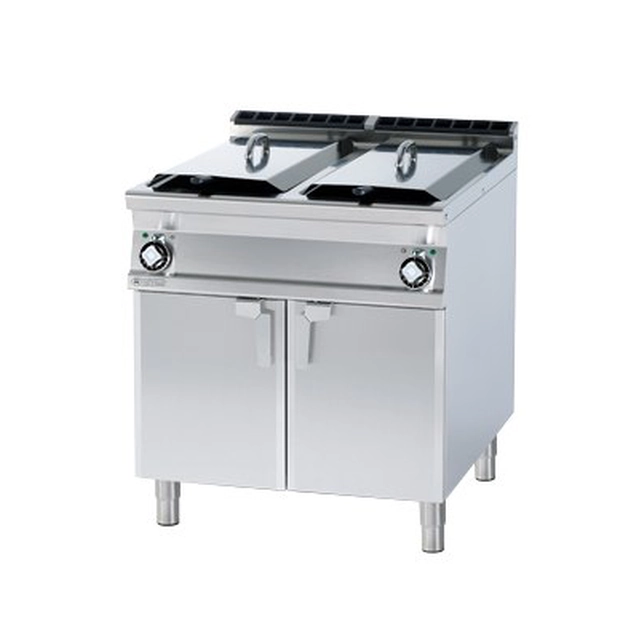 Double gas fryer