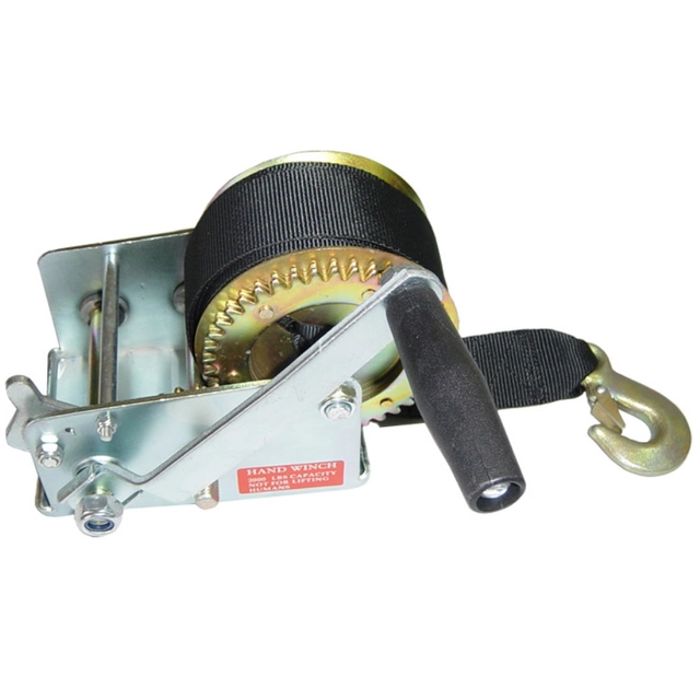 DOUBLE GEAR WINCH BELT 900 KG