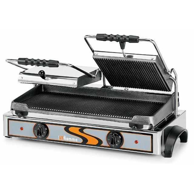 Double grooved contact grill GR 8.2 | Fiamma