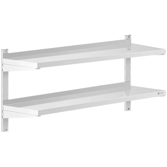 Double hanging shelf - 120 x 40 cm | RCWR-1200.4