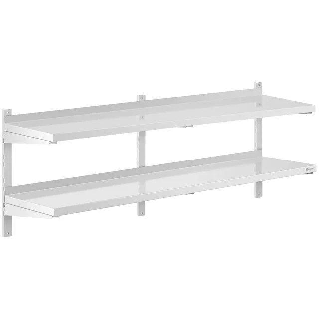 Double hanging shelf - 160 x 40 cm | RCWR-1600.4