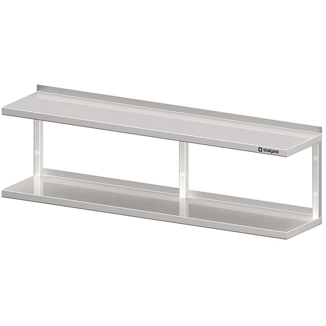 Double hanging shelf 1600x300x390 mm