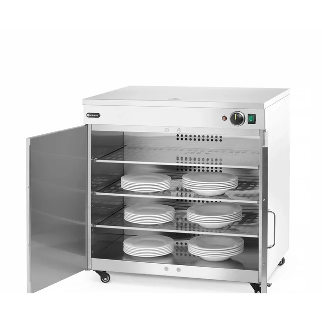 Double plate warmer, HENDI, 230V/800W, 735x589x(H)766mm