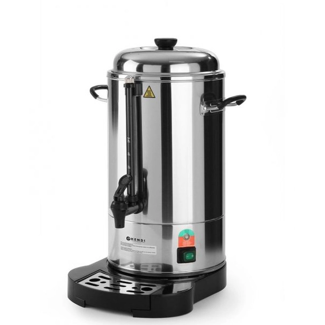 Hot Beverage Dispenser 12L Stainless Steel Coffee Urn and Hot Electric  Machine 