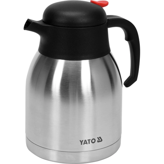 Double-walled table thermos with a 1.5L button