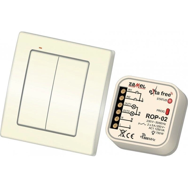 Draadloze controlekit (RNK04+ROP02) Type:RZB-04