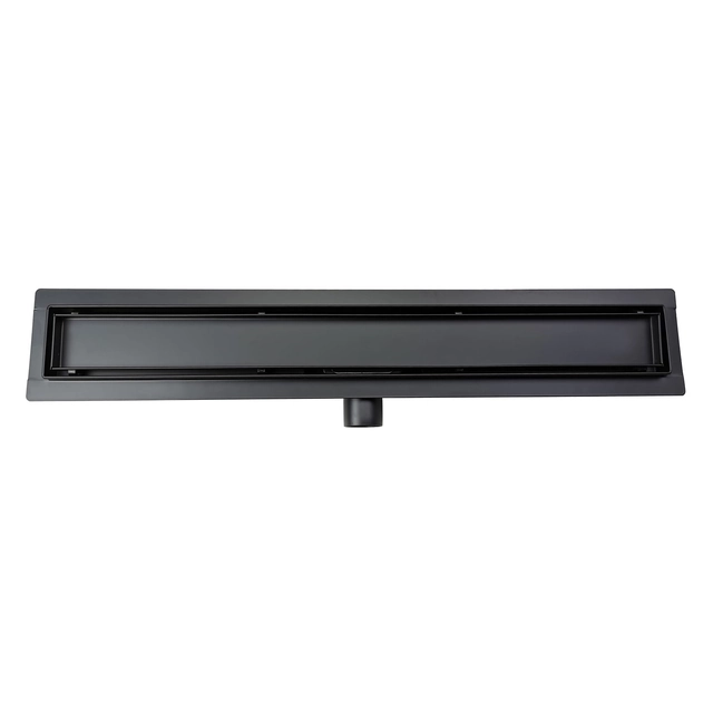 Drain linéaire sous carrelage 2 en 1 80cm BLACK Sea-Horse OL-A02S-80_B