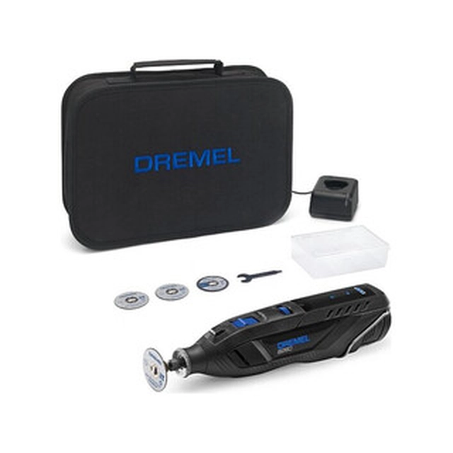 Dremel 8260-5 akkukäyttöinen pyörivä monikoneisto 12 V | 5000 - 30000 RPM | 3,2 mm | 1 x 3 Ah akku + laturi