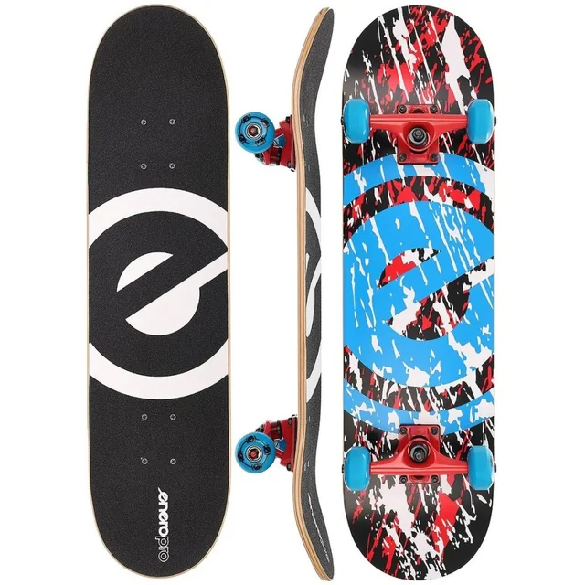 DREVENÝ SKATEBOARD 79x20CM ŠKRABAN