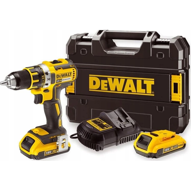 Дриль/шуруповерт Dewalt DCD790D2 18 V 2 x акумулятор 2 Ah