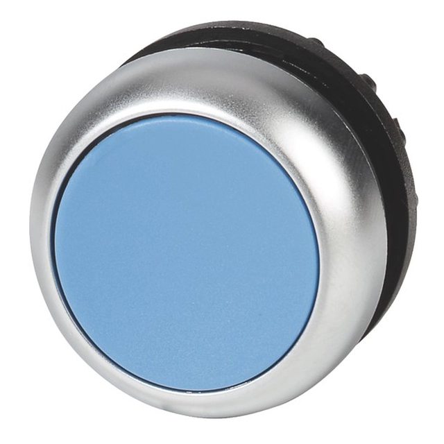 Drive M22-D-B flat blue push button button