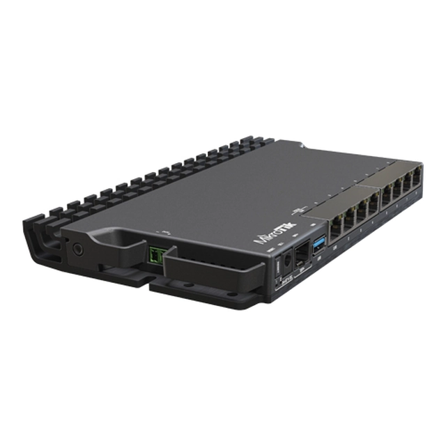 Δρομολογητής 1 x 2.5Gbit, 7 x Gigabit, 1 x SFP+, RouterOS L5 - MikroTik RB5009UG+S+IN