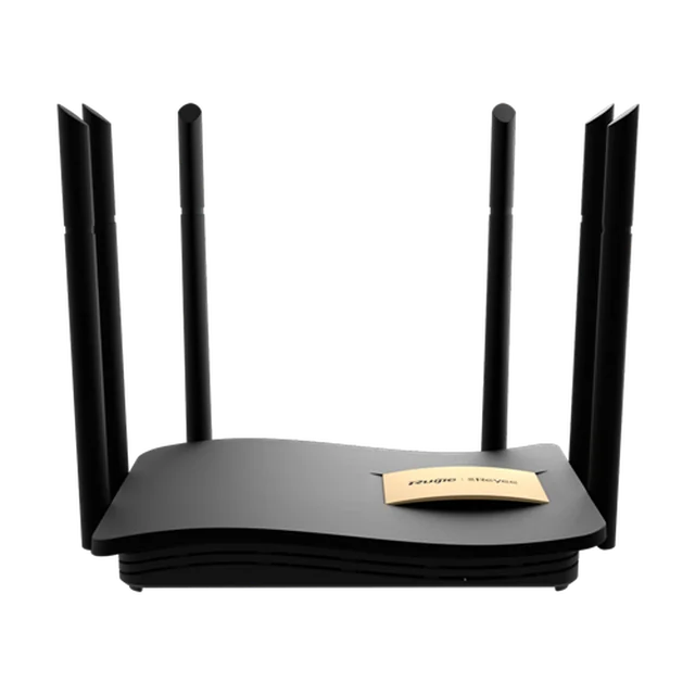 Δρομολογητής WiFi 5 Διπλή ζώνη, 4 θύρες Gigabit, AC1300, 6 dBi, Διαχείριση Cloud - Ruijie RG-EW1200G(PRO)