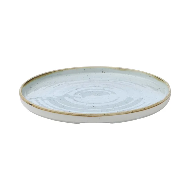 Duck Egg High Rim Plate, 260mm