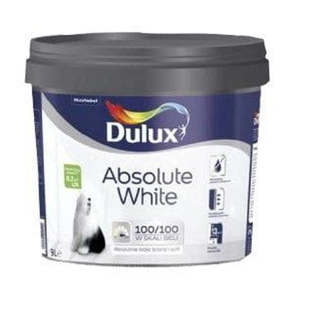 Dulux Absolute White barva 1 l