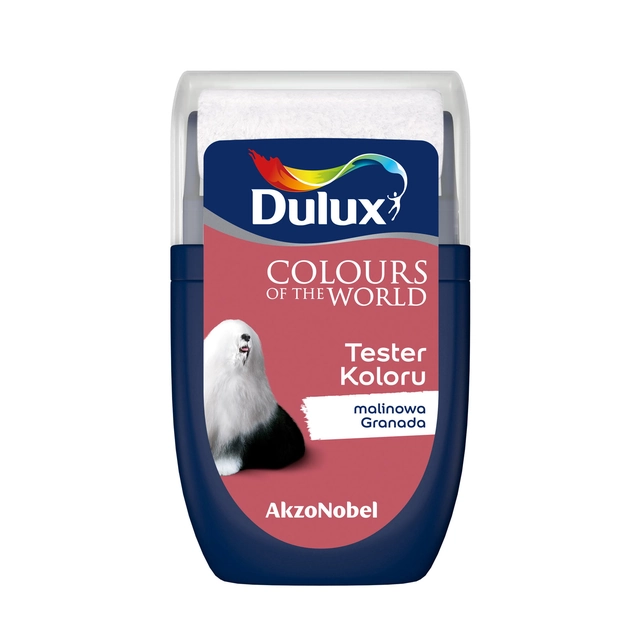 Dulux Colors of the World spalvų testeris aviečių granada 0,03 l