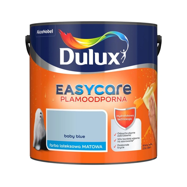 Dulux EasyCare bērnu zilā krāsa 5 l