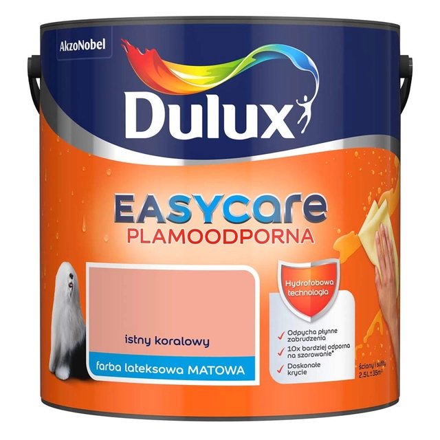 Dulux EasyCare dažykite tikrą koralą 2,5 l