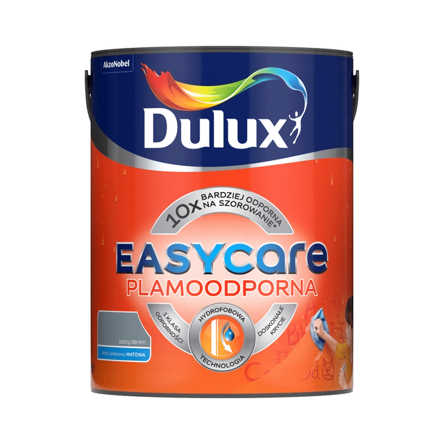 Dulux EasyCare grå denimmaling 5 l