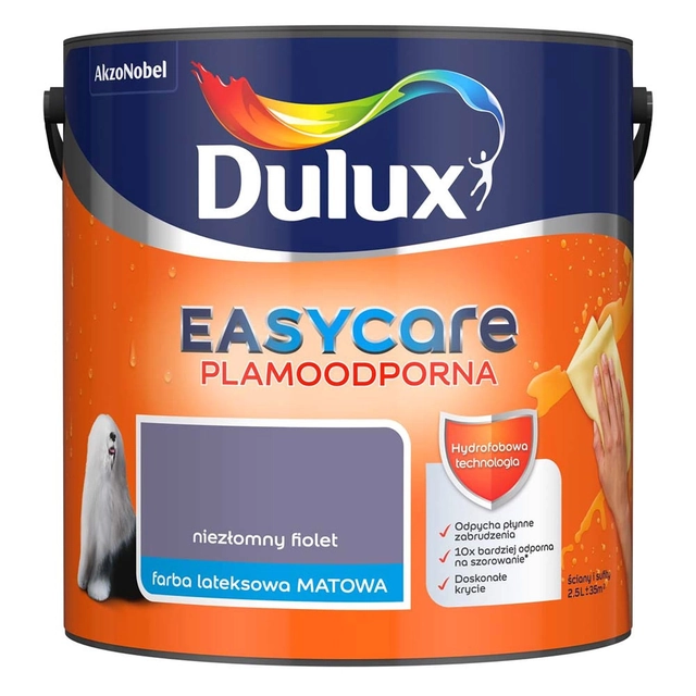 Dulux EasyCare krāsa neplīstoši violeta 2,5 l