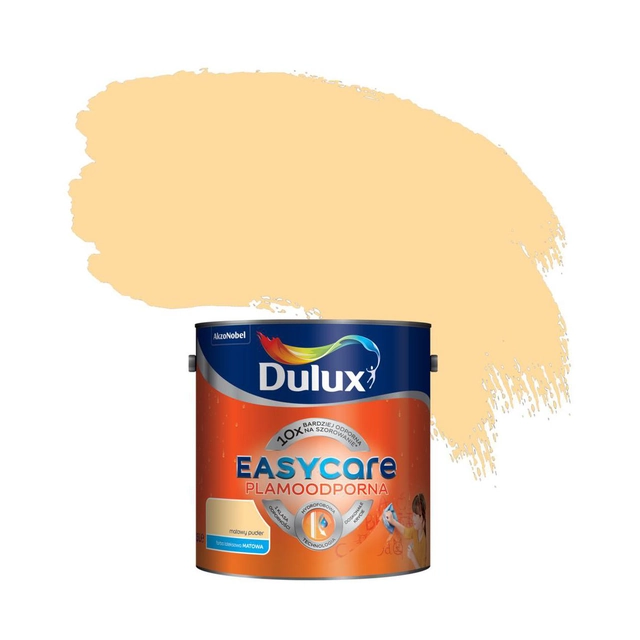 Dulux EasyCare matná prášková barva 2,5 l