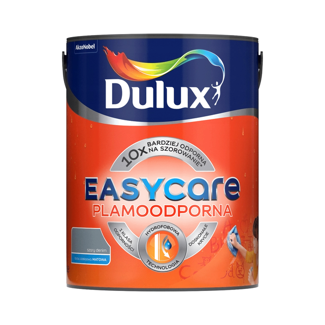 Dulux EasyCare γκρι τζιν χρώμα 5 l