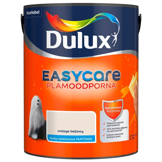 Dulux EasyCare vintage beige färg 2,5 l