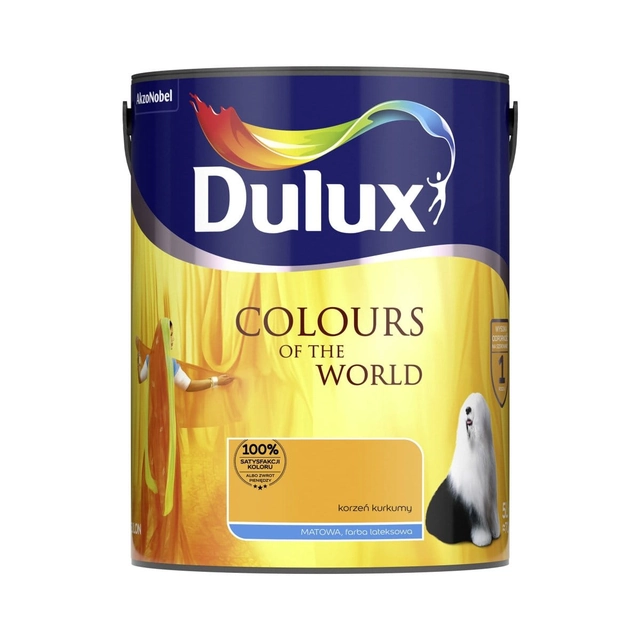 Dulux Kolory Świat emulsão raiz de açafrão 5 l