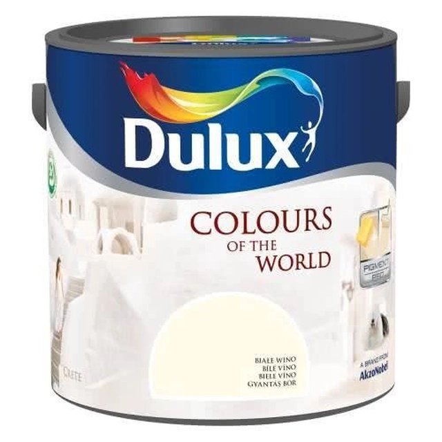 Dulux Kolory Świat emulsie vin alb 5 l