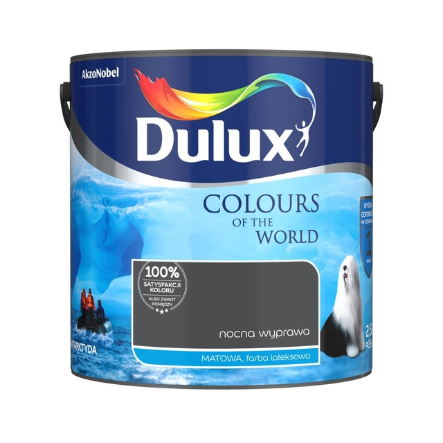 Dulux Kolory Świat emulsijas nakts ekspedīcija 5 l