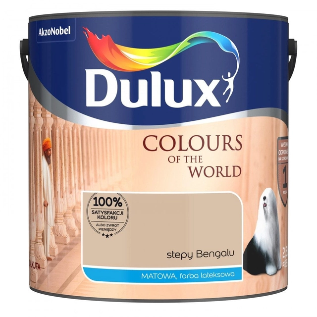 Dulux Kolory Świat emulsion Bengalske stepper 2,5 l