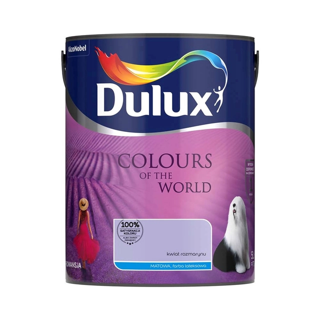 Dulux Kolory Świat emulsión de flores de romero 5 l