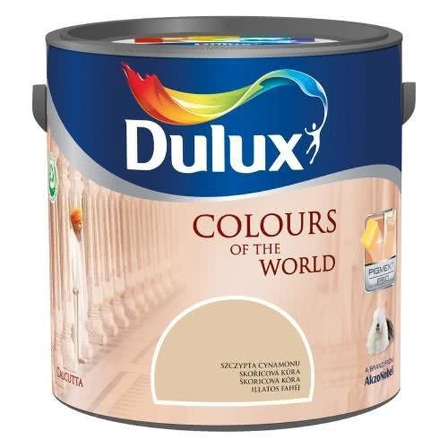 Dulux Kolory Świat Emulsion eine Prise Zimt 5 l