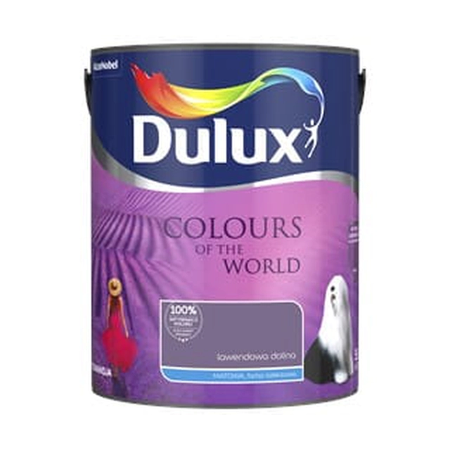 Dulux Kolory Świat emulsione lavanda valle 5 l