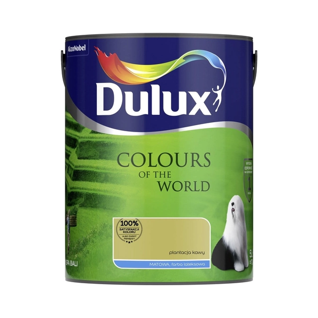 Dulux Kolory Świat emulsione piantagione di caffè 5 l