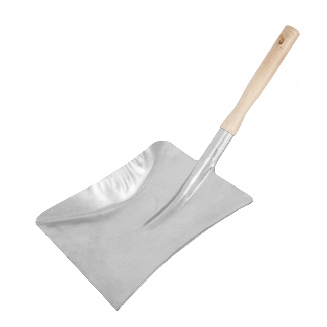 Dumpster shovel, metal scoop 21x23 STEM