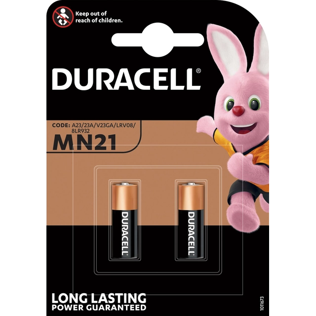 Duracell akumulatora drošība A23 2 gab.