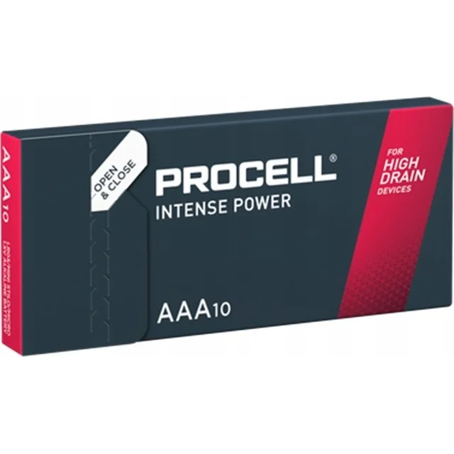 Duracell Batería Duracell LR03 / AAA / R03 / MN 2400 PROCELL INTENSE POWER 10 UD.