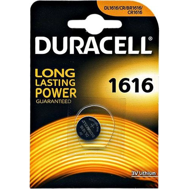 Duracell Battery CR1616 1 pcs.