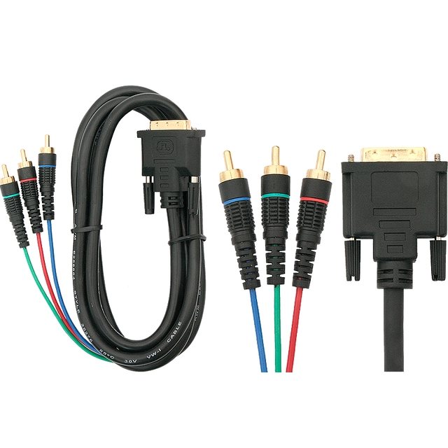 DVI jungtis – 3RCA 3M