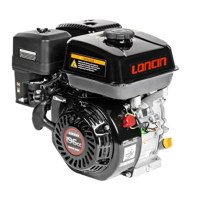 Двигун Loncin G200F-A-S горизонтальний вал 20 мм / 50 мм G200F-A-S