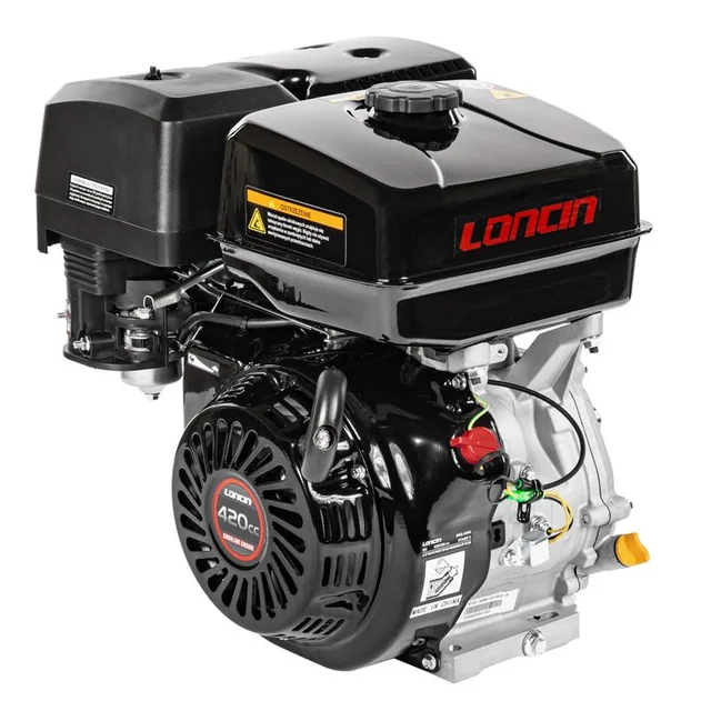 Двигун Loncin G420F-A горизонтальний вал 25 мм / 60 мм G420F-A