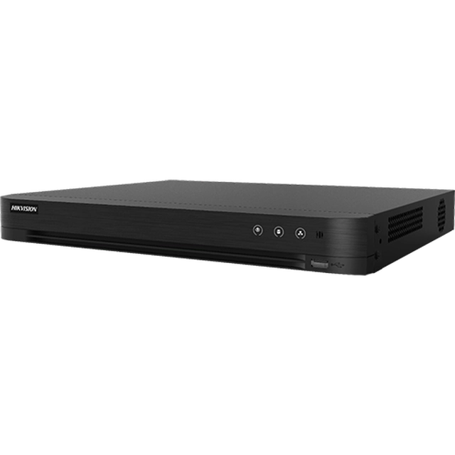 DVR 4K AcuSense 8 csatornák 8MP hang koaxiális intelligens lejátszáson keresztül - HIKVISION iDS-7208HTHI-M2-S