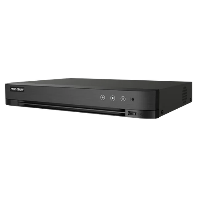 DVR AcuSense, 4 analog channels max. 8MP 4K, 1xSATA, 2 ch IP max. 4K, AUDIO, Alarm, 1U - HIKVISION iDS-7204HUHI-M1-X(4A+4/1ALM)